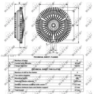 ����� ����������� VW LT 2.8D 96- NRF 49564 - 49564 ����