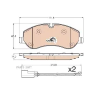 ������� ��������� �������� FORD Transit (2012) ZF Russia GDB1967ZFR - GDB1967ZFR ����