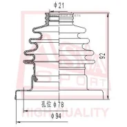 ������� ���� (�������� ��� ������) 20x78x94 ASVA ASBT19 ASBT19 ����