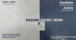 ����������� ��� (������) Izumi Original 4A-FE 4A 7A-FE 7A Asbest 16V 04111-16231 Toyota Corolla 0411116230 ����