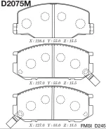 ������� ��������� Kashiyama 1217, 1385 (D2075) ����