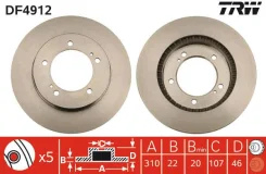 ��������� ���� df4912 TRW DF4912 ����