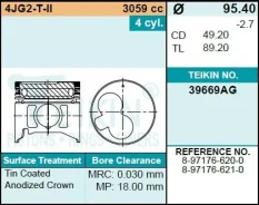 ������� ��������� Teikin 39660AG STD (4��/����) 39660AGSTD ����