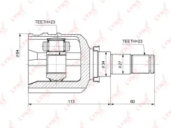 ���� ���������� | ����� ����/��� | CI3718 LYNXauto CI3718 ����