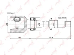 ���� ���������� | ����� ����/��� | CI3722 LYNXauto CI3722 ����