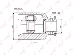 ���� ���������� | ����� ����/��� | CI7105 LYNXauto CI7105 ����