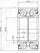 ��������� ��������� �������� KOYO DAC4584DWCS76 KOYO DAC4584DWCS76 ����