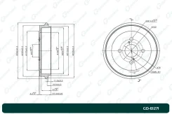 ������� ��������� G-brake GD-61271 GD61271 ����
