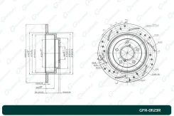 ���� ��������� ��������������� G-brake GFR-01123R ������ GFR01123R ����