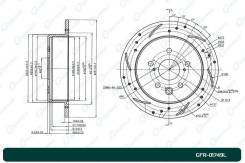 ���� ��������� ��������������� G-Brake GFR01749L, ����� ������ GFR01749L ����
