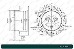 ���� ��������� ��������������� G-brake GFR-01749R ������ GFR01749R ����