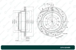 ���� ��������� ��������������� ������������� G-brake GFR-02149R ������ GFR-02149R G-Brake GFR02149R ����