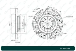 ���� ��������� ��������������� ������������� G-brake GFR-02331R ������ GFR02331R ����