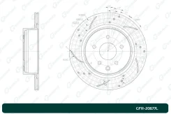 ���� ��������� ��������������� G-brake GFR-20677L ����� GFR20677L ����