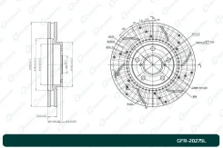 ���� ��������� ��������������� ������������� G-brake GFR-20275R ������ GFR20275R ����