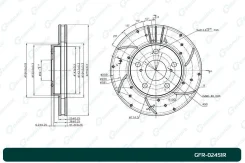 ���� ��������� ��������������� ������������� G-brake GFR-02451R ������ GFR-02451R G-Brake GFR02451R ����