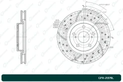 ���� ��������� ��������������� ������������� G-brake GFR-21379L ����� GFR-21379L G-Brake GFR21379L ����