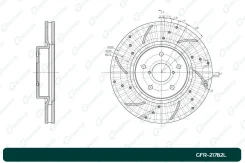 ���� ��������� ��������������� ������������� G-brake GFR-21782L ����� GFR21782L ����
