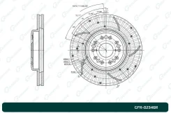 ���� ��������� ��������������� ������������� G-brake GFR-02346R ������ GFR02346R ����