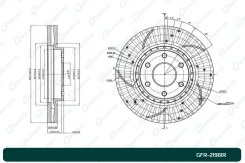 ���� ��������� ��������������� ������������� G-brake GFR-21961R ������ GFR21961R ����