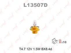 ����� ����������� ������ �������� T4.7 12V 1.5W BX8.4d L13507D LYNXauto L13507D ����