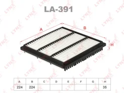 ������ ��������� LA391 LYNXauto LA391 ����