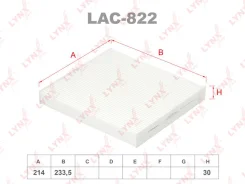 ������ �������� LAC822 LYNXauto LAC822 ����