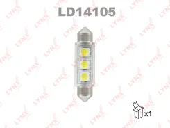 ����� ������������ LED C5W T11x41 12V SV8,5-8 SMDx3 7000K LD14105 LYNXauto LD14105 ����