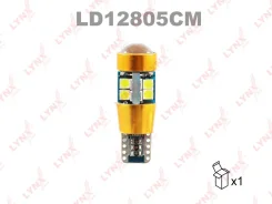����� ������������ LED W5W T10 12V W2,1x9,5d SMDx19 6200K CANbus LD12805CM LYNXauto LD12805CM ����
