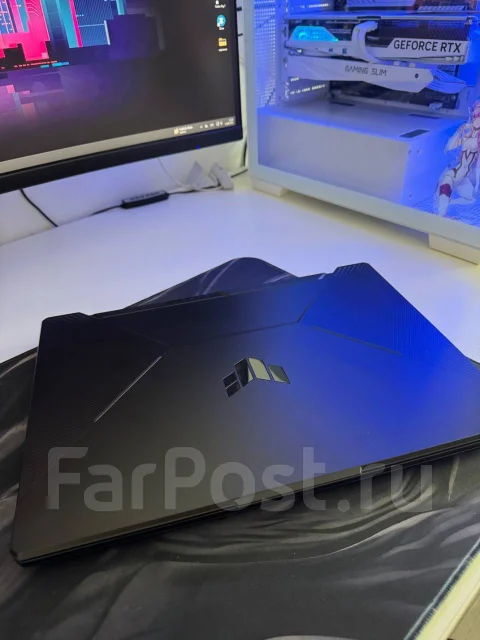 Asus TUF Gaming. 15.4", 3,3����, ��� 16 ��, ���� 512���, WiFi: 1, Bluetooth: 1, ����������� �� 12��. ����