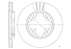 ���� ��������� G-Brake GR02140, �����/������ �������� GR02140 ����