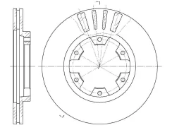 ���� ��������� G-Brake GR02092, �����/������ �������� GR02092 ����