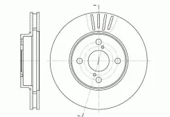 ���� ��������� G-Brake GR02843, �����/������ �������� GR02843 ����