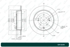 ���� ��������� G-brake GR-12225 GR12225 ����