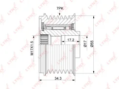 ����� ���������� ���� ���������� PA1173 LYNXauto PA1173 ����
