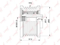 ����� ���������� ���� ���������� PA1193 LYNXauto PA1193 ����