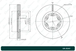 ���� ��������� ������������� G-brake GR-21247 G-Brake GR21247 GR21247 ����