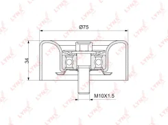 ����� �������� ���������� ����� PB7043 LYNXauto PB7043 ����
