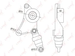 ����� �������� ��������� ������������ PT3043 LYNXauto PT3043 ����