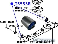 ����������� ������� ����������� ������ 14.2*71*50.6*54 T553SR ������� T553SR ����