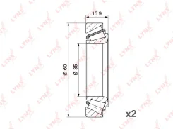 ��������� ������� ������ �-� 2��. | ����� | WB1245 LYNXauto WB1245 ����