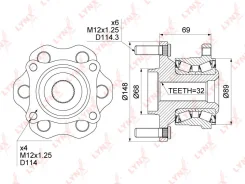 ������� ������ | ��� ����/��� | WH1145 LYNXauto WH1145 ����