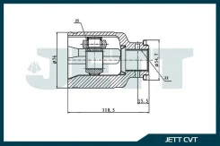 ���� ���������� JETT V40-6006 V406006 ����