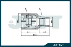 ���� ���������� JETT V40-7159 V40-7159 JETT V407159 ����