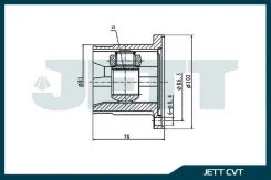 ���� ���������� JETT V40-1178 V401178 ����