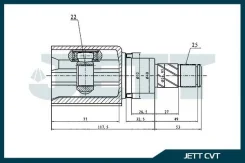 ���� ���������� JETT V40-1179 V40-1179 JETT V401179 ����