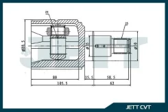 ���� ���������� JETT V40-1006 V40-1006 JETT V401006 ����