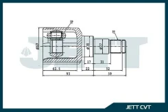 ���� ���������� JETT V40-1865 V40-1865 JETT V401865 ����