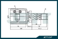 ���� ���������� JETT V40-6027 V40-6027 JETT V406027 ����