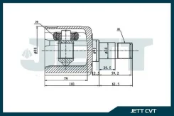 ���� ���������� JETT V40-3101 V40-3101 JETT V403101 ����
